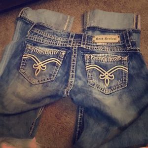 Rick revival jeans great condition size 29 waist